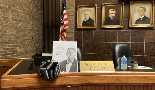 Autauga County Commission dedicates resolution in honor of Councilman Albert Striplin   