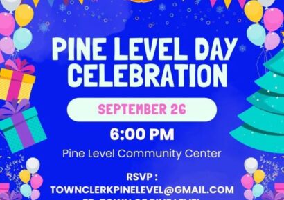 Town of Pine Level to celebrate one year anniversary Sept. 26