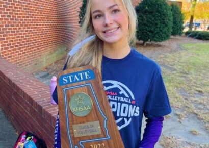 Student Spotlight – PCA Volleyball Senior Natalee Wheeler has goal on State Championship