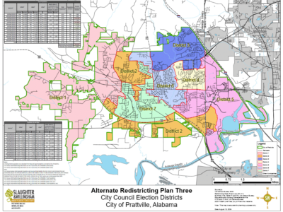Prattville headed back to drawing board after Redistricting Ordinance fails