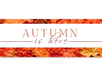 Fall Calendar, upcoming events for our area