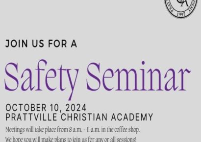Prattville Christian Academy to host Safety Seminar this Saturday