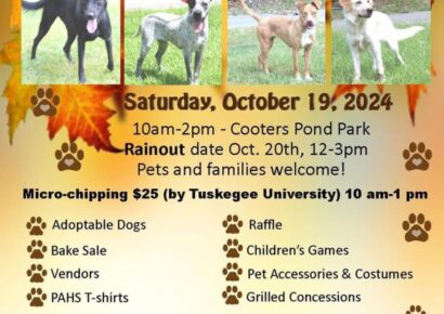 PAHS’  Pet Palooza coming to Cooters Pond Saturday