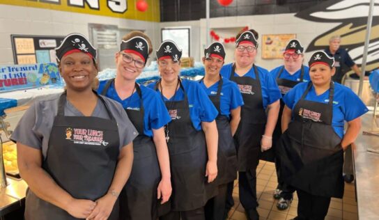 Elmore Schools kick off National School Lunch Week setting sail for a taste adventure