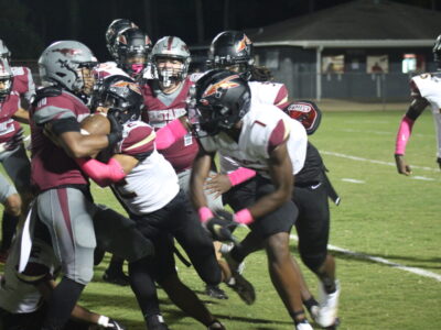 Shorthanded Mustangs Fall Against Russell County at Homecoming