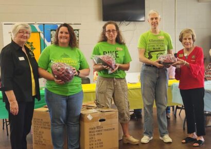 Pilot Club of Prattville presents 50 bicycle helmets to Montgomery Bicycle Club