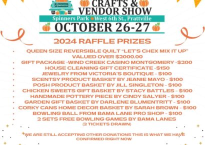 Spinners two-day Craft and Pumpkin Festival kicks off Saturday in Prattville