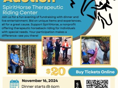 Alabama SpiritHorse FUNraiser Benefit Auction, Dinner is Nov. 16