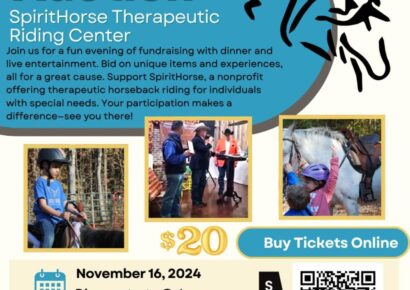 Alabama SpiritHorse FUNraiser Benefit Auction, Dinner is Nov. 16