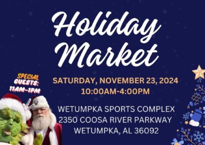 Huge holiday market coming to Wetumpka Saturday with Alabama Backs The Blue event
