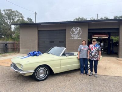 A labor of love and miles of memories, Army Vet’s gift of love restores wife’s 1966 Thunderbird