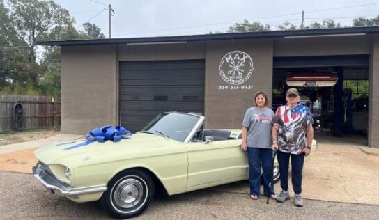 A labor of love and miles of memories, Army Vet’s gift of love restores wife’s 1966 Thunderbird