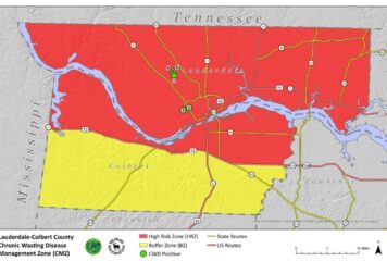 Mandatory CWD Testing Dates Announced for Lauderdale and Colbert Counties