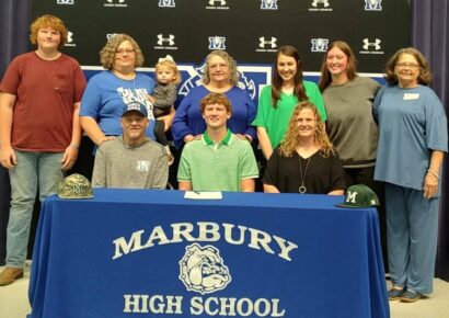 Driven by the love of the game, Marbury’s Jacob Driver signs to play at collegiate level