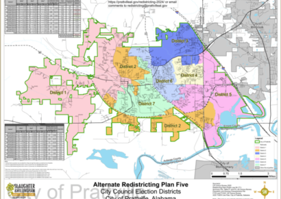 Prattville Council votes in favor of redistricting, moving forward with Alternate Plan Five