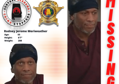 Montgomery Sheriff’s Office seeks information on missing person Jerome Meriweather