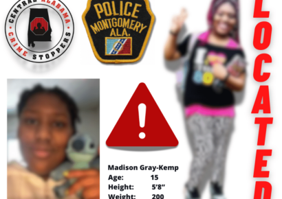 Montgomery Police cancel emergency missing child alert