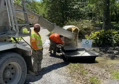 Tri-County Area Sees New Solution to Environmental Challenges with The Dumpster Guy’s Concrete Washout System