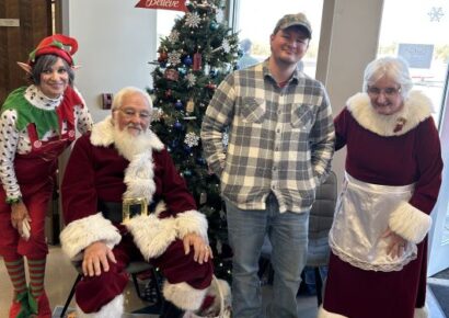 Holiday cheer takes flight: Santa, Mrs. Claus and friends spread holiday magic over the weekend