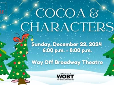 The Way Off Broadway Theatre (WOBT) is stirring up some fun for Christmas!