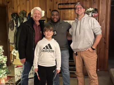 Eclectic organizations provide special Christmas blessing to young boy