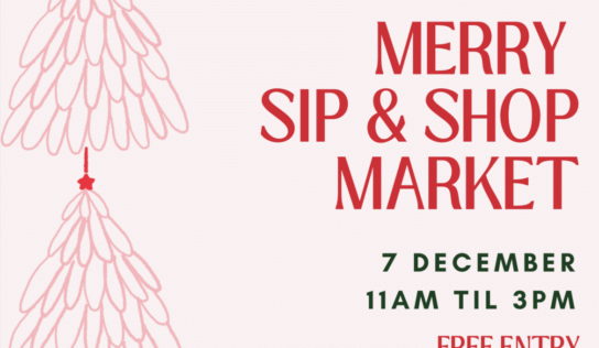 The Local Lemon is hosting the inaugural Merry Sip & Shop Market today