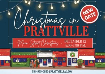 The Main Street Christmas event in Prattville has been rescheduled