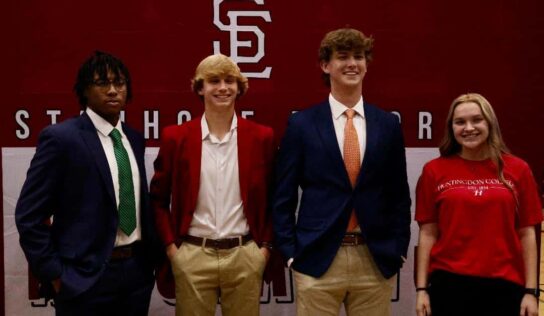 Four SEHS Athletes Sign with Colleges on Signing Day