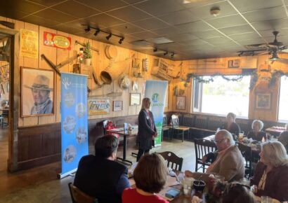 Butterfly Bridge recipient of Millbrook Chamber Giving Luncheon; Not a dry eye in the house after testimony