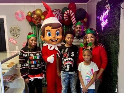 Donuts and Cocoa with Elf on the Shelf held at Kingdom Dough in Millbrook