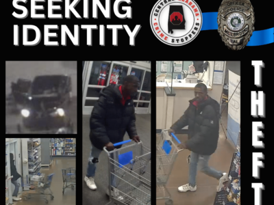 Millbrook – Police Seeking Information in Felony Theft Investigation – Cash Reward Offered