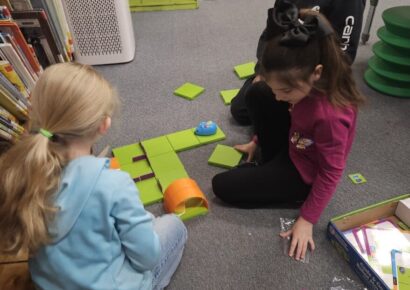 Eclectic Elementary Students Explore Coding with Robotics in Library Classes
