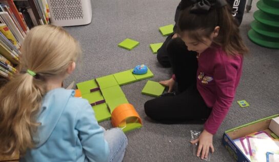 Eclectic Elementary Students Explore Coding with Robotics in Library Classes