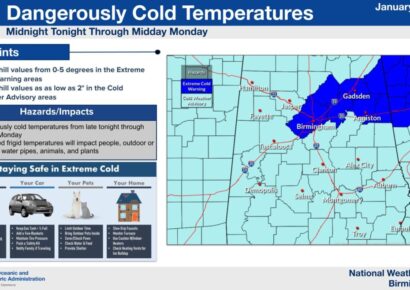Elmore and Autauga Counties: ‘Safer’ Places opening due to Extreme Cold
