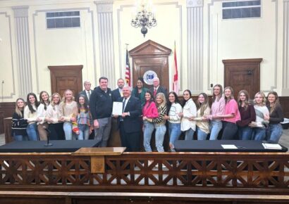 Elmore County Commission recognizes Edgewood Academy Volleyball team on State Championship