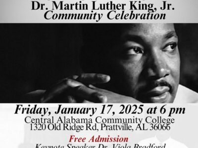 Admission is Free to community celebration honoring the legacy of Dr. Martin Luther King, Jr Friday at CACC