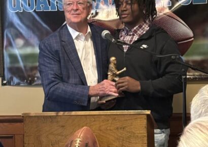 SEHS’ Arthur McQueen Wins River Region Quarterback Club’s Player of the Year