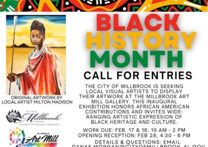 Millbrook Art Mill Seeks Artists for Black History Month Exhibition