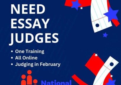 The National Civics Bee will be Judging February in Alabama