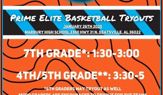 Prime Elite Boys Travel Basketball tryouts for the 2025 Season
