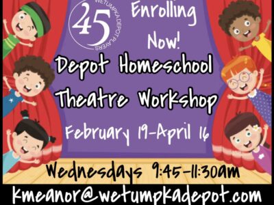 Enrollment open for Homeschool Theatre Workshop