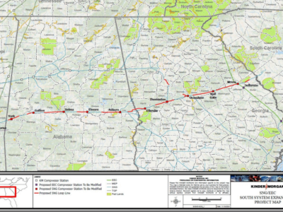 Open House for Autauga County is tomorrow concerning proposed South System Expansion 4 Project