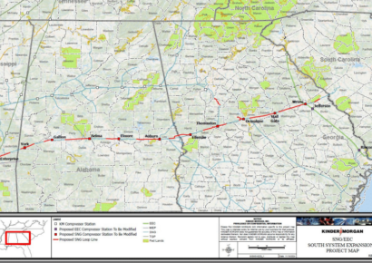 Open House for Autauga County is tomorrow concerning proposed South System Expansion 4 Project