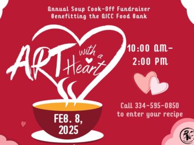 Art with a Heart coming Saturday and will benefit the AICC