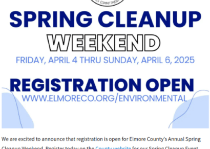 Commission gearing up for Elmore County Cleanup April 4-6