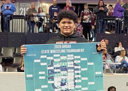 SEHS Wrestling’s Dominic Sagers Wins Heavyweight State Championship; 7th Graders Aryanna Ivey and Caylie Brown Place 3rd and 4th in Their Respective Weight Class