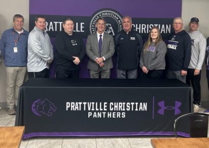 Meet and greet coffee held by Prattville Christian Academy welcomes new athletic director and family