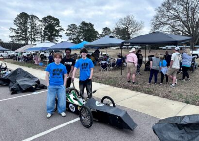 Wetumpka High School “NERDS” host green power electric race car event