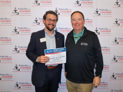 The Prattville Chamber announces Ambassador of the Quarter