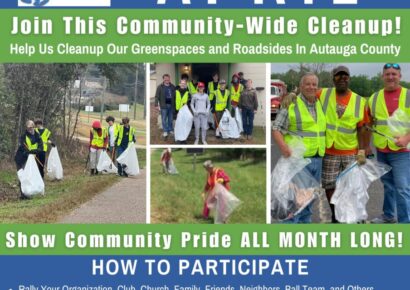 Autauga PALS plans for April Spring Cleanup; teams needed